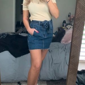 Pacsun womens jean skirt!